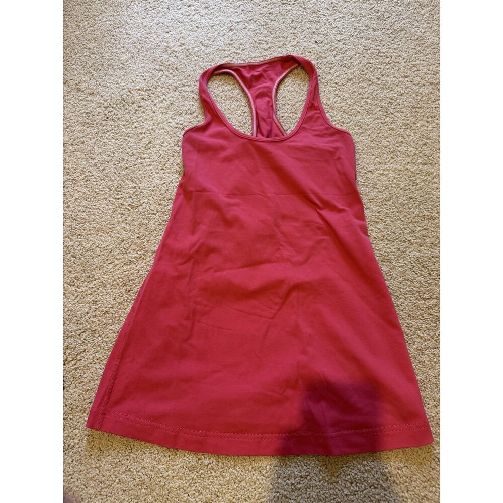 Lululemon Cool Racerback Tank - Size 6 - Dark Pink